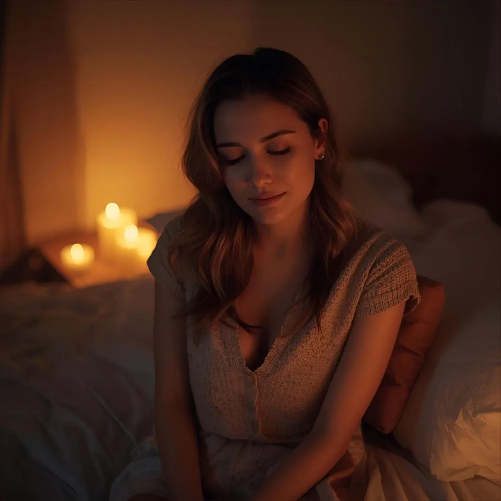  Goodnight Prayer for Her When She Feels Anxious