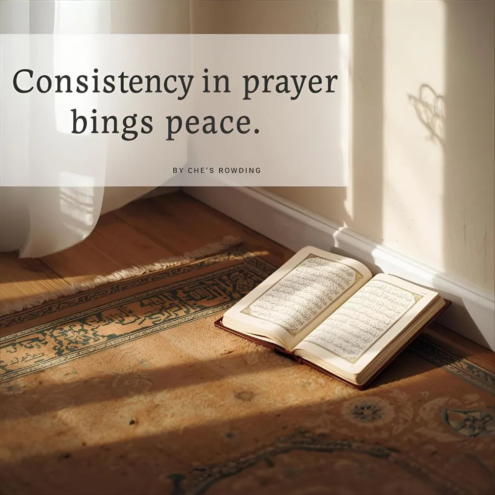 Making the 5 Daily Prayers a Habit