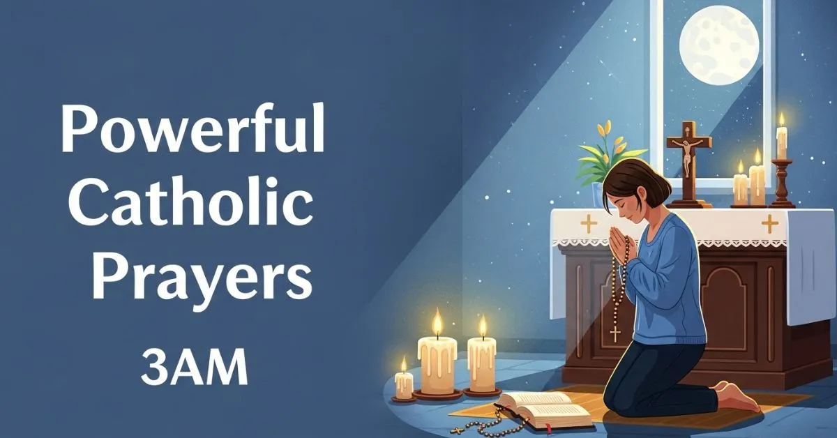 powerful 3am prayers catholic