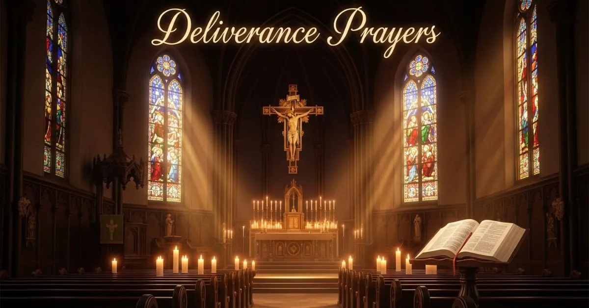 Deliverance prayers Catholic