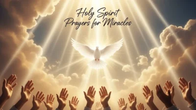 holy spirit prayers for miracles