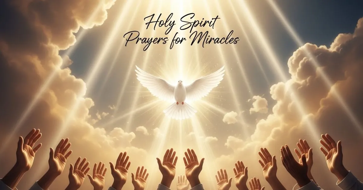 holy spirit prayers for miracles