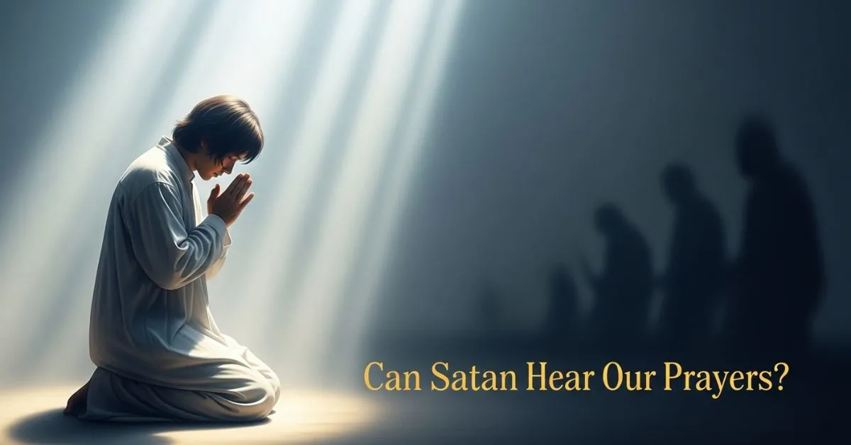 can satan hear our prayers