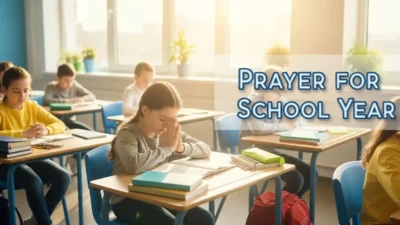 prayer for school year