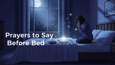 prayers to say before bed
