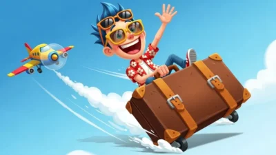 safe travels funny gif