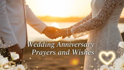 wedding anniversary prayers and wishes