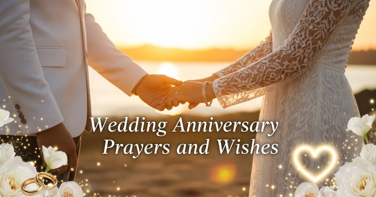 wedding anniversary prayers and wishes