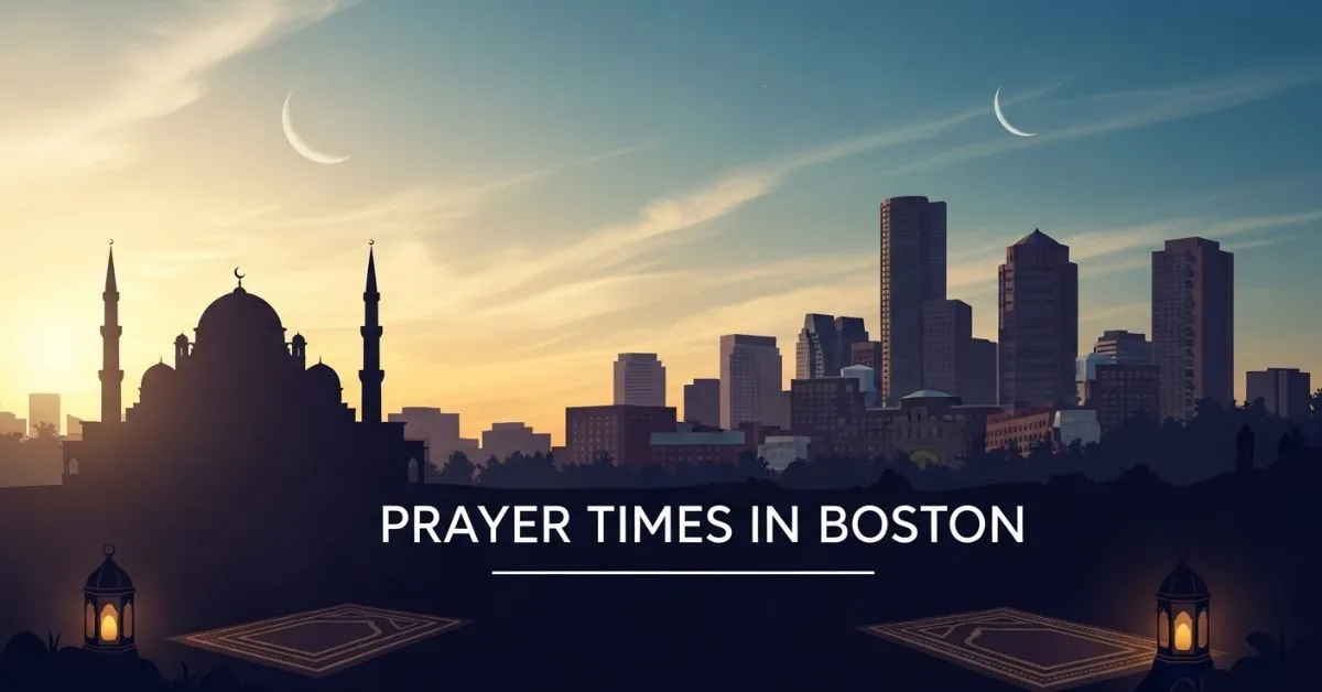 prayers time boston