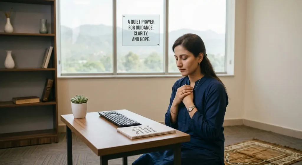 A Short Prayer During Stressful Workdays