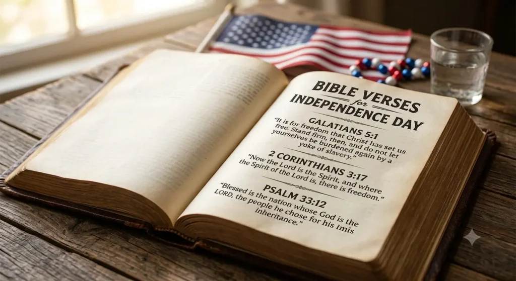 Bible Verses for Independence Day