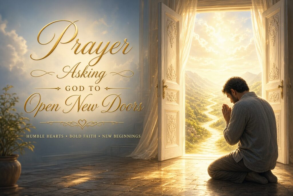 Prayer Asking God to Open New Doors