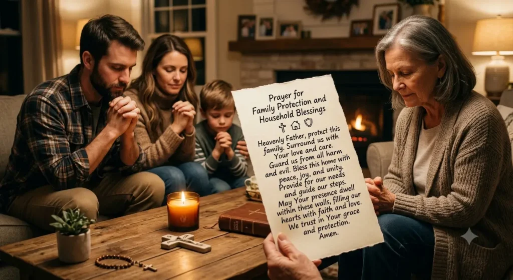 Prayer for Family Protection and Household Blessings