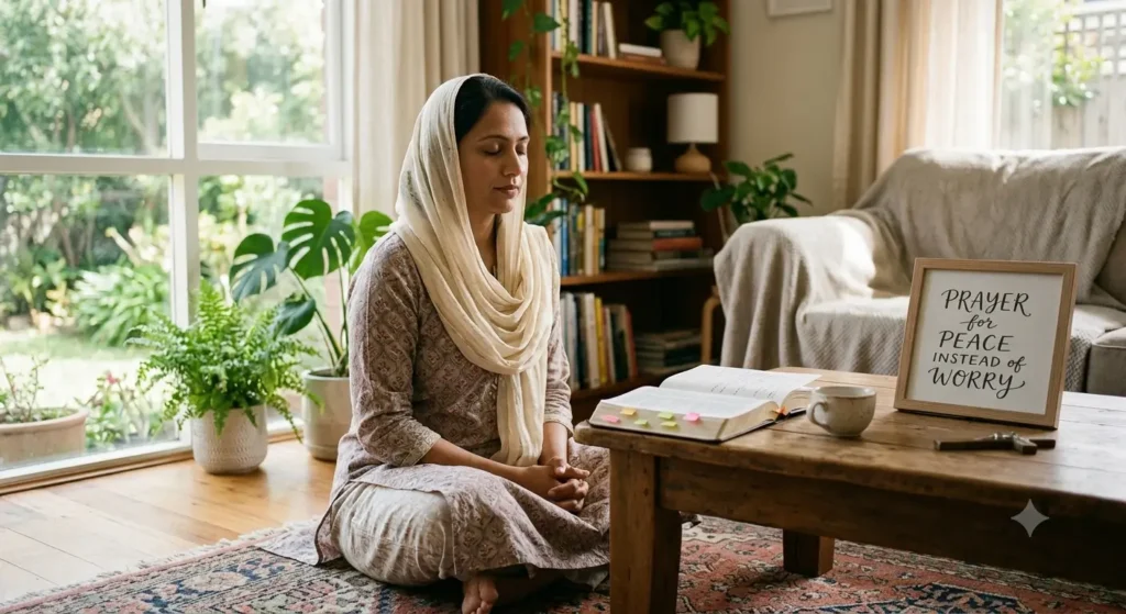 Prayer for Peace Instead of Worry