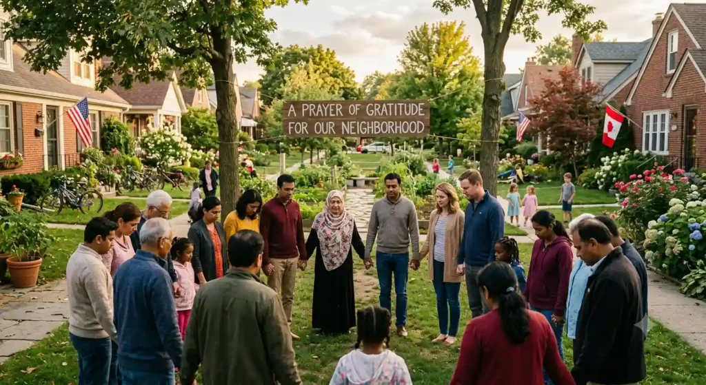 A Prayer of Gratitude for Our Neighborhood