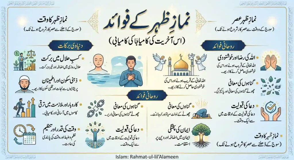 Benefits of Praying Dhuhr