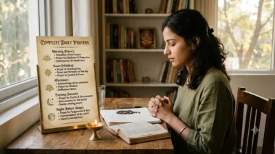 complete list of daily prayers