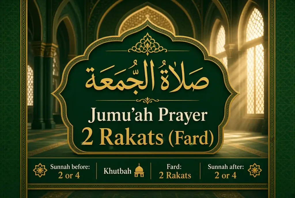 How Many Rakats in Jumu'ah Prayer at Masjid