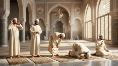 how to pray Dhuhr step by step