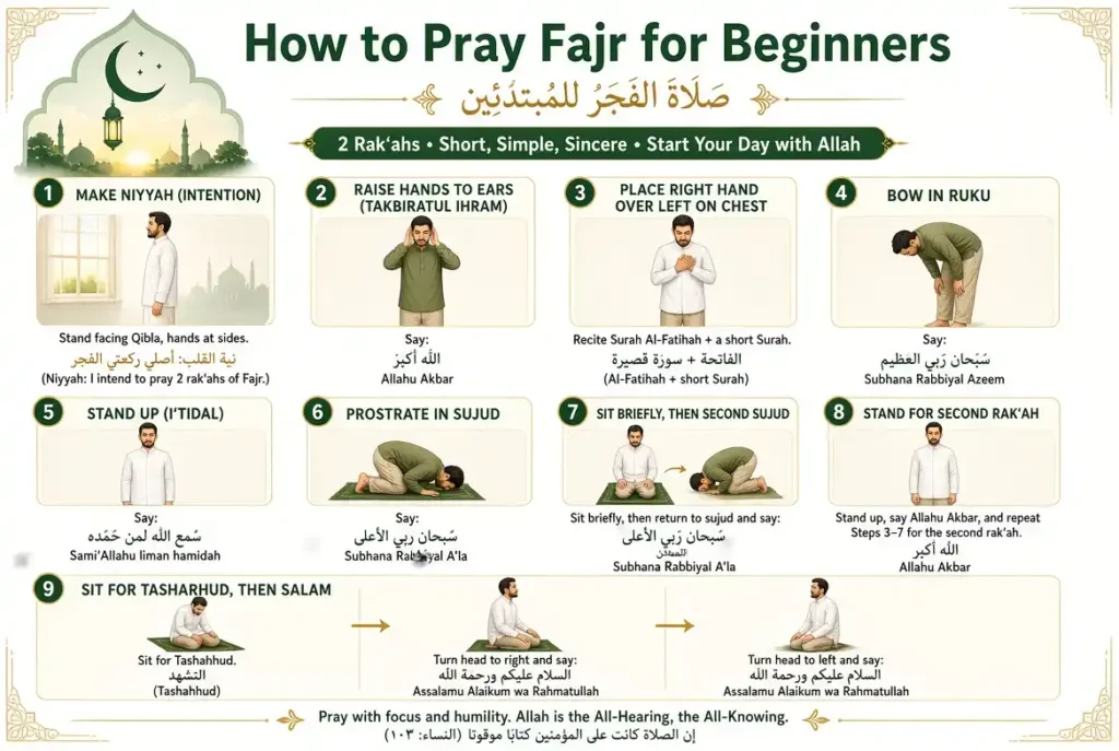 How to Pray Fajr for Beginners