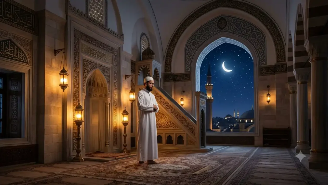 how to pray Isha step by step
