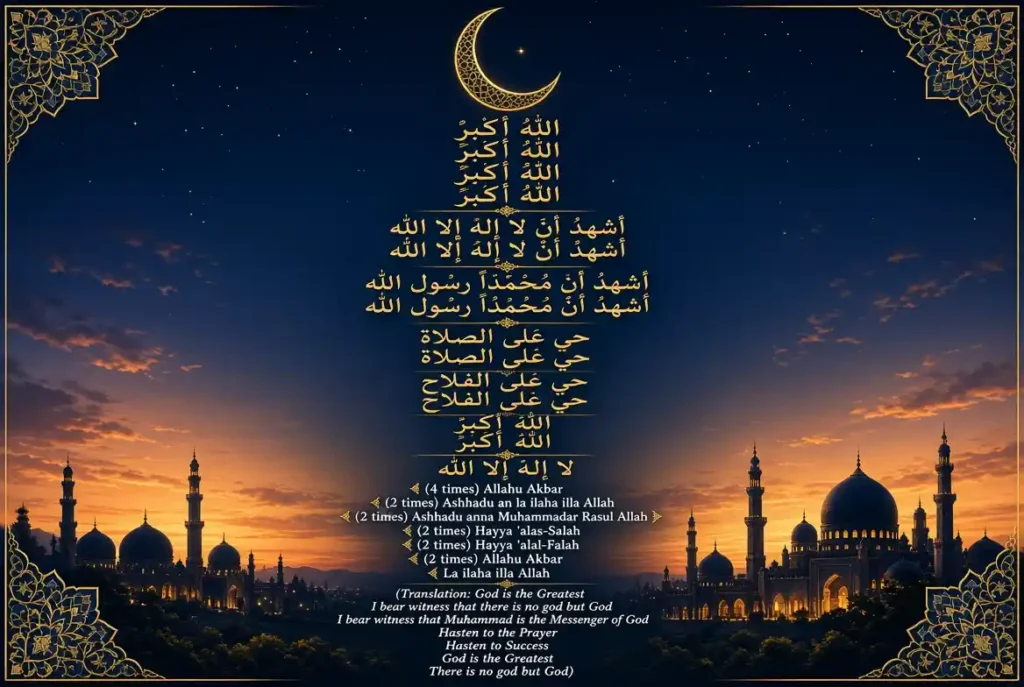 Maghrib Prayer Words