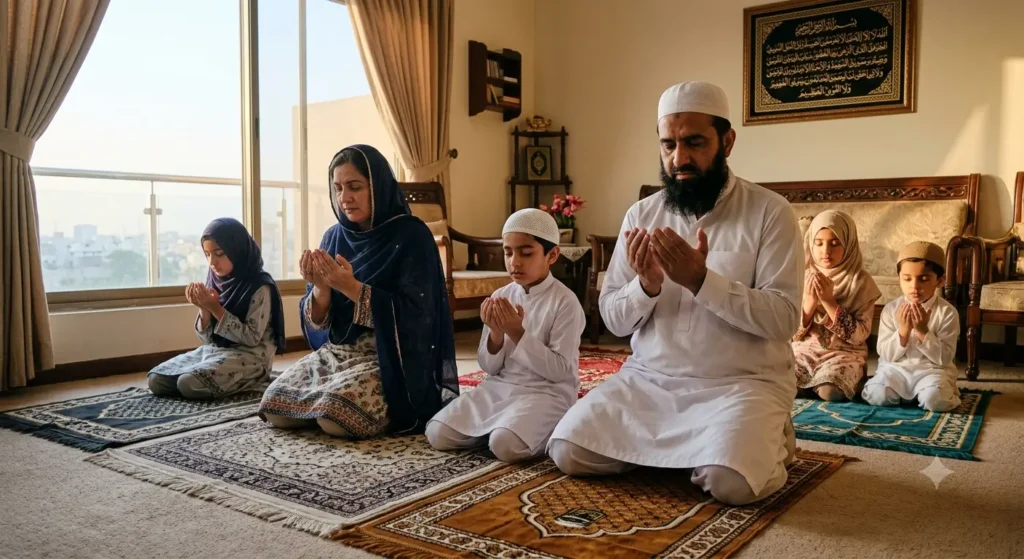 Morning Prayer Asking God to Bless My Family