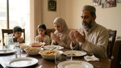 prayer after eating