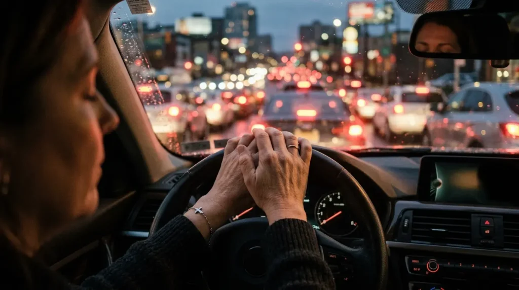 Prayer Before Driving in Heavy Traffic