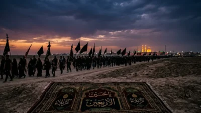 prayer for Chehlum of Imam Hussain