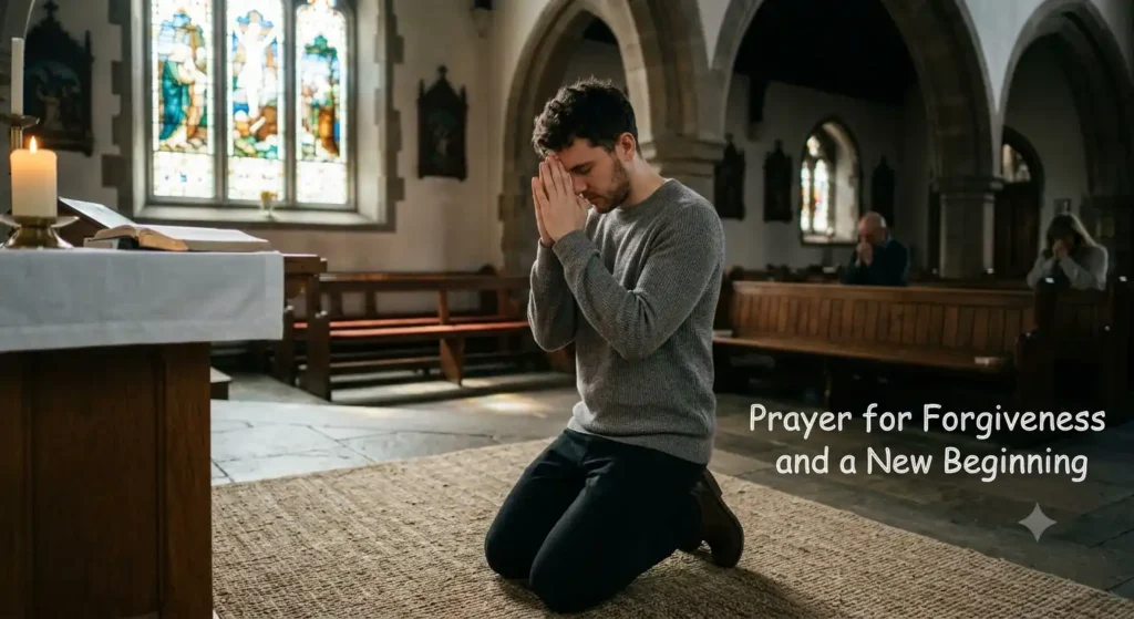 Prayer for Forgiveness and a New Beginning