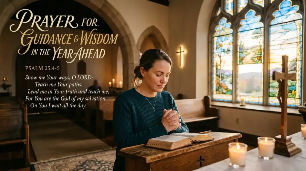 Prayer for Guidance and Wisdom in the Year Ahead