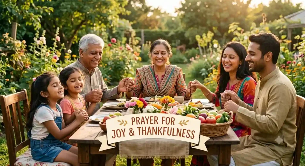 Prayer for Joy and Thankfulness