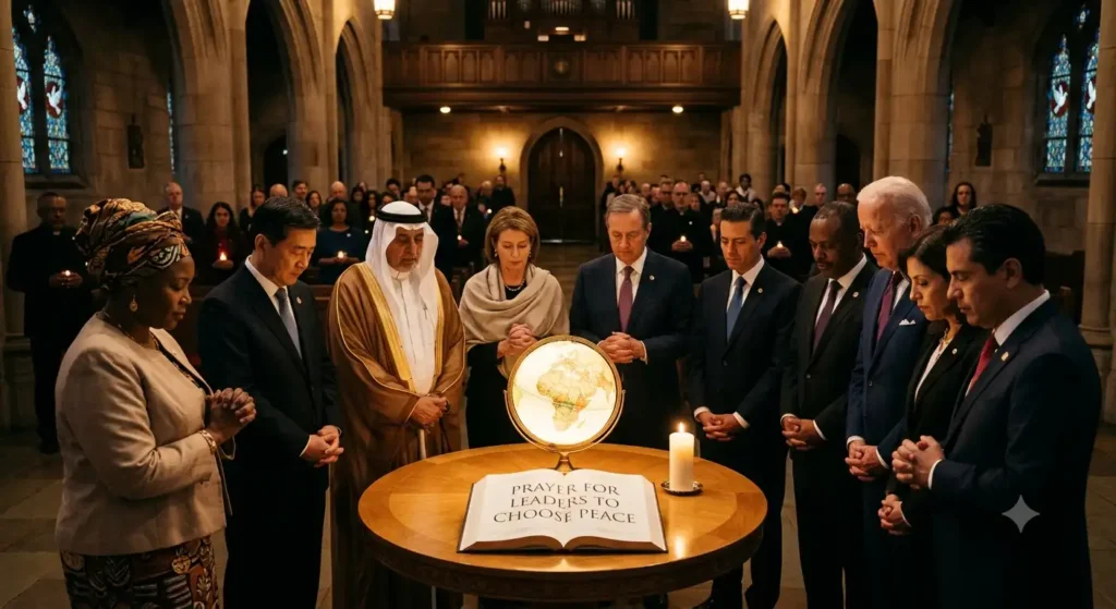 Prayer for Leaders to Choose Peace
