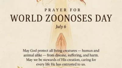 Prayer for World Zoonoses Day