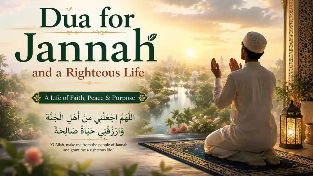 Dua for Jannah and a Righteous Life