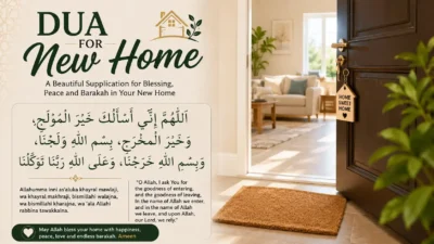 dua for new home