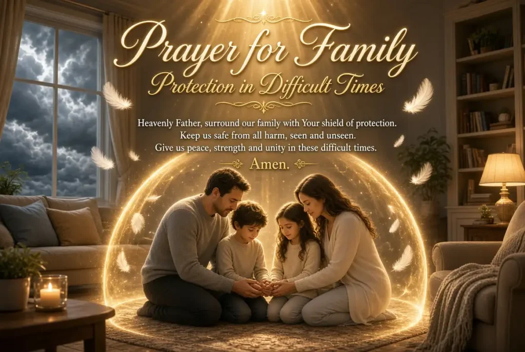 Prayer for Family Protection in Difficult Times
