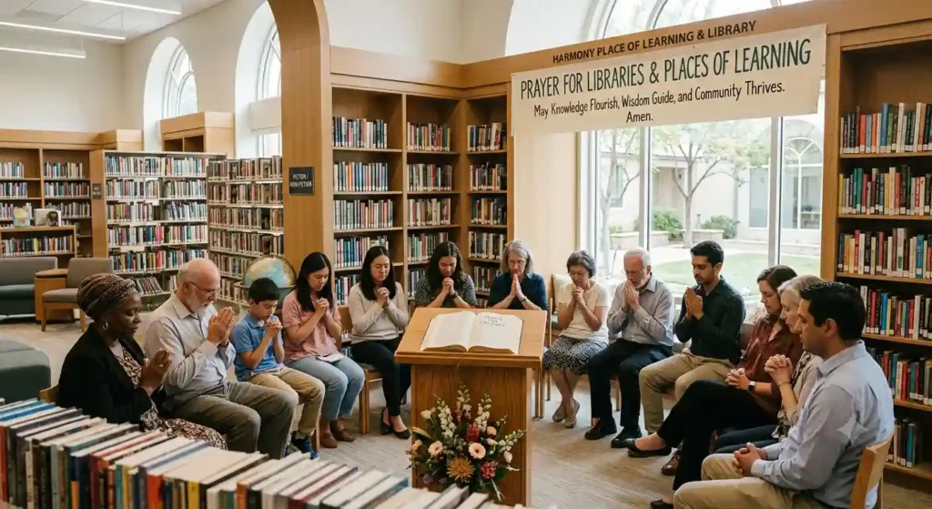 Prayer for Libraries and Places of Learning